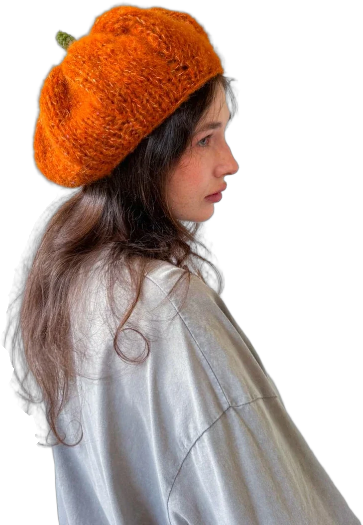 Pumpkin beret